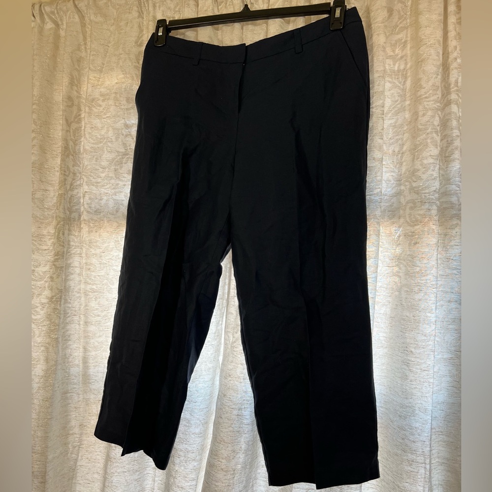 Jones New York Black Capri Cropped Trousers